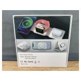 Brand New 3 in 1 Foldable Magnetic Wireless Charger - White Brand New 3 in 1 Foldable Magnetic Wireless Charger - White