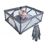 Alfrescool 72" Large Foldable Toddler Baby Playpen - New *B Alfrescool 72" Large Foldable Toddler Baby Playpen - New *B