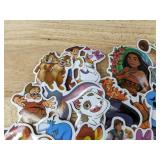 Variety Pack of 50 Disney Character Stickers - Brand New Variety Pack of 50 Disney Character Stickers - Brand New