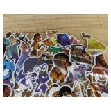 Variety Pack of 50 Disney Character Stickers - Brand New Variety Pack of 50 Disney Character Stickers - Brand New