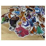 Variety Pack of 50 Disney Character Stickers - Brand New Variety Pack of 50 Disney Character Stickers - Brand New