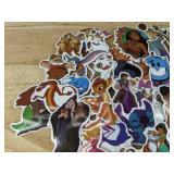 Variety Pack of 50 Disney Character Stickers - Brand New Variety Pack of 50 Disney Character Stickers - Brand New