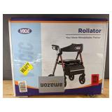 VOCIC Z21 Rollator Walker, Foldable Adjustable - Brand New *B