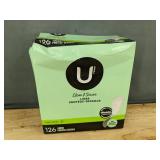46 U by Kotex Feminine Care Pads and 126 Liners - Brand New 46 U by Kotex Feminine Care Pads and 126 Liners - Brand New