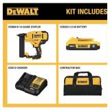 DeWalt XR 20V MAX Brushless 18GA Narrow Crown Stapler Kit DCN681D1, $399.99 Retail - Brand New DeWalt XR 20V MAX Brushless 18GA Narrow Crown Stapler Kit DCN681D1, $399.99 Retail - Brand New