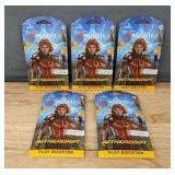 5 Magic The Gathering Aetherdrift Play Booster Packs - Brand New 5 Magic The Gathering Aetherdrift Play Booster Packs - Brand New