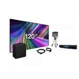 iLive Movie Theater X 6-in-1 Projector Kit, 120in Screen, Sound Bar - Brand New iLive Movie Theater X 6-in-1 Projector Kit, 120in Screen, Sound Bar - Brand New