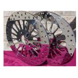 2 Stainless Steel Brake Rotors for Harley Davidson, 11.75", $114 Retail - Brand New 2 Stainless Steel Brake Rotors for Harley Davidson, 11.75", $114 Retail - Brand New