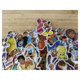 50 Animated Movie Character Vinyl Disney Stickers - Brand New 50 Animated Movie Character Vinyl Disney Stickers - Brand New
