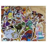 50 Animated Movie Character Vinyl Disney Stickers - Brand New 50 Animated Movie Character Vinyl Disney Stickers - Brand New