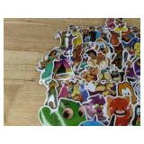 50 Animated Movie Character Vinyl Disney Stickers - Brand New 50 Animated Movie Character Vinyl Disney Stickers - Brand New