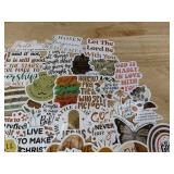 50 Christian Faith-Based Quote Stickers - Brand New 50 Christian Faith-Based Quote Stickers - Brand New
