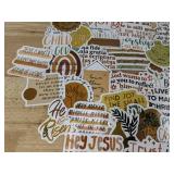 50 Christian Faith-Based Quote Stickers - Brand New 50 Christian Faith-Based Quote Stickers - Brand New