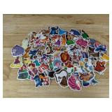 50 Animated Disney and Cartoon Character Vinyl Stickers - Brand New 50 Animated Disney and Cartoon Character Vinyl Stickers - Brand New