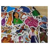 50 Animated Disney and Cartoon Character Vinyl Stickers - Brand New 50 Animated Disney and Cartoon Character Vinyl Stickers - Brand New