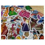 50 Animated Disney and Cartoon Character Vinyl Stickers - Brand New 50 Animated Disney and Cartoon Character Vinyl Stickers - Brand New