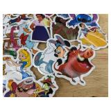 50 Animated Disney and Cartoon Character Vinyl Stickers - Brand New 50 Animated Disney and Cartoon Character Vinyl Stickers - Brand New