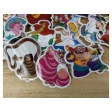 50 Animated Disney and Cartoon Character Vinyl Stickers - Brand New 50 Animated Disney and Cartoon Character Vinyl Stickers - Brand New