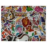 50 Animated Disney and Cartoon Character Vinyl Stickers - Brand New 50 Animated Disney and Cartoon Character Vinyl Stickers - Brand New