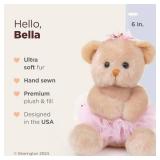 Bearington Collection Ballerina Stuffed Animal Bear Bella 6in - Brand New Bearington Collection Ballerina Stuffed Animal Bear Bella 6in - Brand New