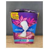 28 Tampax Pocket Radiant Tampons and 22 Always Radiant Pads- Brand New 28 Tampax Pocket Radiant Tampons and 22 Always Radiant Pads- Brand New