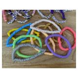22 Elastic Band Friendship Bracelets - Brand New 22 Elastic Band Friendship Bracelets - Brand New