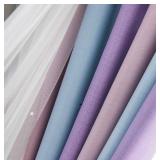 2 UNISTAR Rainbow Blackout Curtain Panels, 52x63 in, Pastel Ombre, $40 Retail - Brand New 2 UNISTAR Rainbow Blackout Curtain Panels, 52x63 in, Pastel Ombre, $40 Retail - Brand New