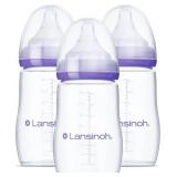 3 Lansinoh Breastmilk Feeding Bottles, 8 oz - Brand New *B 3 Lansinoh Breastmilk Feeding Bottles, 8 oz - Brand New *B