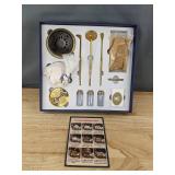 Incense Making Kit with Brass Tools and Burner - Brand New *B Incense Making Kit with Brass Tools and Burner - Brand New *B