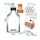 16 Patelai 50ml Glass Bottles with Black Caps - Brand New *B 16 Patelai 50ml Glass Bottles with Black Caps - Brand New *B
