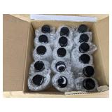 16 Patelai 50ml Glass Bottles with Black Caps - Brand New *B 16 Patelai 50ml Glass Bottles with Black Caps - Brand New *B