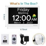 Mitoart 10.1-Inch Digital Calendar Day Clock - Brand New *B Mitoart 10.1-Inch Digital Calendar Day Clock - Brand New *B