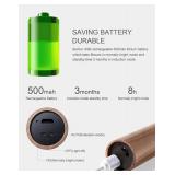 LANDGOO Smart Sensor Wall Sconce, Walnut Wood - Brand New *B LANDGOO Smart Sensor Wall Sconce, Walnut Wood - Brand New *B