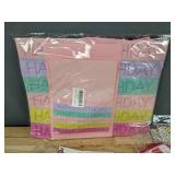 Birthday Party Supplies: Plates, Decor, Banners - Brand New Birthday Party Supplies: Plates, Decor, Banners - Brand New