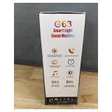 G63 Smart Light Sound Machine Alarm Clock - Brand New *B G63 Smart Light Sound Machine Alarm Clock - Brand New *B