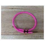 2 Adjustable H Buckle Bracelets: Pink and Purple - Brand New 2 Adjustable H Buckle Bracelets: Pink and Purple - Brand New