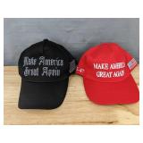 2 Make America Great Again Hats and 2 Trump Edition Car Decals - Brand New 2 Make America Great Again Hats and 2 Trump Edition Car Decals - Brand New