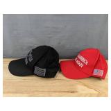 2 Make America Great Again Hats and 2 Trump Edition Car Decals - Brand New 2 Make America Great Again Hats and 2 Trump Edition Car Decals - Brand New