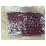 108 Link Flyns Dream 428 Motorcycle Chain, Red - Brand New 108 Link Flyns Dream 428 Motorcycle Chain, Red - Brand New