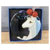 6 Animal Themed Ornaments: Horses, Dragonflies & Unicorn - Brand New 6 Animal Themed Ornaments: Horses, Dragonflies & Unicorn - Brand New
