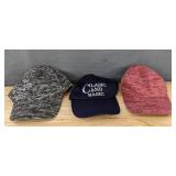 3 Baseball Caps / Hats, Small, Red, Grey, Blue - Brand New 3 Baseball Caps / Hats, Small, Red, Grey, Blue - Brand New