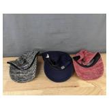 3 Baseball Caps / Hats, Small, Red, Grey, Blue - Brand New 3 Baseball Caps / Hats, Small, Red, Grey, Blue - Brand New