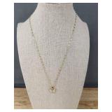 2 Butterfly Pendant Necklaces, Gold-Tone and Silver-Tone - Brand New 2 Butterfly Pendant Necklaces, Gold-Tone and Silver-Tone - Brand New
