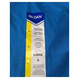 3 Gildan Youth Large Blue Short Sleeve T-Shirts - Brand New 3 Gildan Youth Large Blue Short Sleeve T-Shirts - Brand New