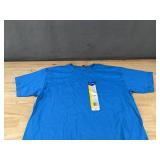3 Gildan Youth Large Blue Short Sleeve T-Shirts - Brand New 3 Gildan Youth Large Blue Short Sleeve T-Shirts - Brand New