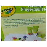 Crayola Washable Fingerpaint Kit - Brand New Crayola Washable Fingerpaint Kit - Brand New