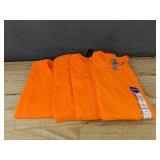 Gildan Safety Orange Short Sleeve T-Shirts, Youth Med/L and Adult 2XL - Brand New Gildan Safety Orange Short Sleeve T-Shirts, Youth Med/L and Adult 2XL - Brand New