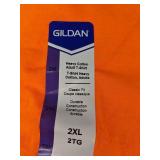 Gildan Safety Orange Short Sleeve T-Shirts, Youth Med/L and Adult 2XL - Brand New Gildan Safety Orange Short Sleeve T-Shirts, Youth Med/L and Adult 2XL - Brand New