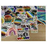 60 Disability Pride and Inclusion Stickers - Brand New 60 Disability Pride and Inclusion Stickers - Brand New