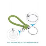 2 Green Braided Wristlet Keychains and Parent Decision Coin Keychain - Brand New 2 Green Braided Wristlet Keychains and Parent Decision Coin Keychain - Brand New